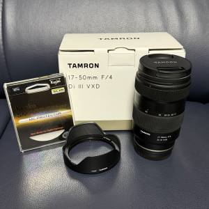 Tamron 17-50mm F4 Di III VXD Sony E-Mount with Kenko Filter