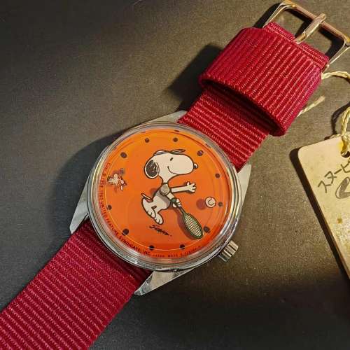 Snoopy  X  Citizen 古董 機械錶
