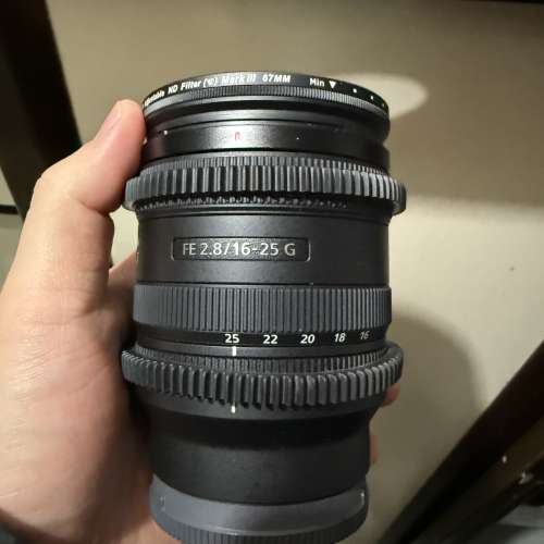 Sony FE 2.8/16-25 G 鏡頭