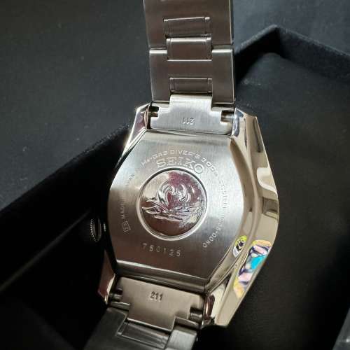已停產SEIKO SBDX017 黑色大MM MarineMaster