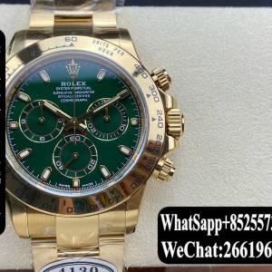 勞力士 Rolex daytona m116508-0013 40mm 計時 綠金迪