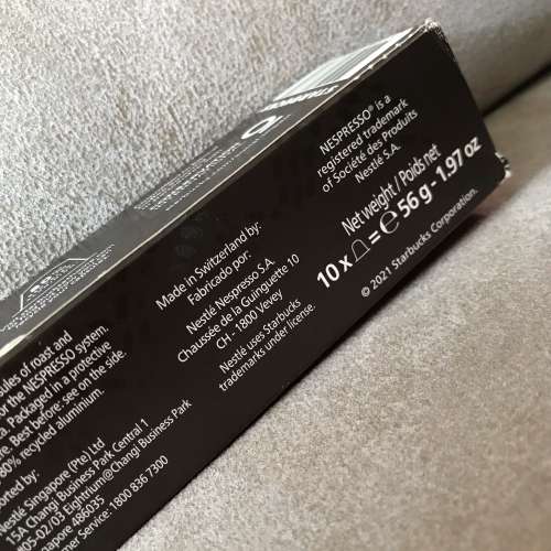 ☕️ STARBUCKS NESPRESSO Compatible Capsule - Breakfast Blend NEW 全新 星巴克 ...