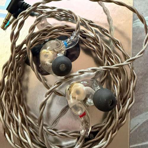 FiiO JH5 一圈四鐵五單元CIEM可換線耳機 + Moondrop FreeDSP Mini