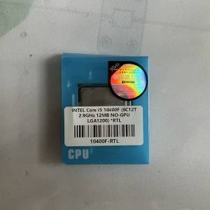 Intel i5-10400F處理器