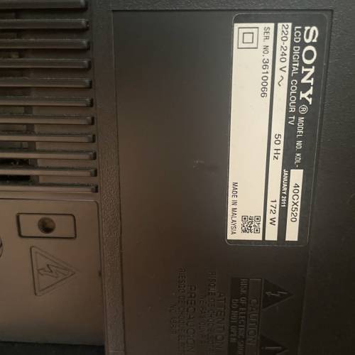 索尼40寸液晶電視