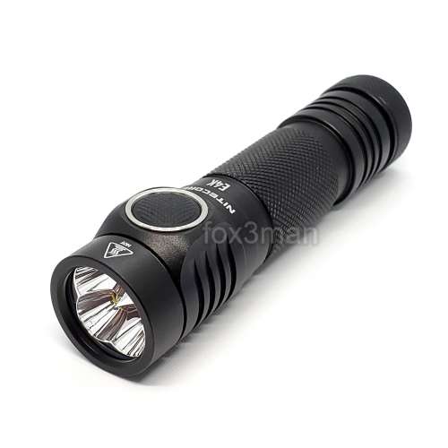NITECORE E4K强光4400流明小手電 附原廠USB-C鋰充電池