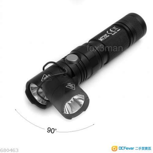 全新 NITECORE MT21C 1000流明 90&deg;轉角 防水 充電 多功能手電筒