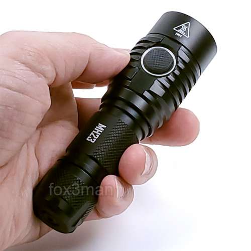 MH23小鋼砲 1800流明 超強光電筒  USB直充 送原廠18650電池