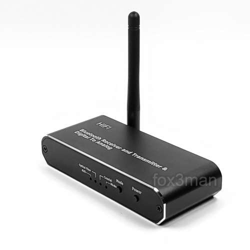 增強版藍牙雙向發射接收器 支援光纖輸入/3.5mm輸出 15米有效