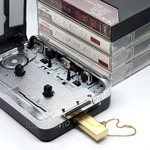 錄音帶救星 卡式帶轉MP3 無需電腦 自動分段 高音質