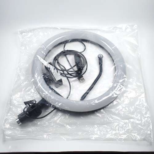 10寸環型燈 手機直播補光微距攝影適用