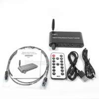 4 IN 1 藍牙5.1發射接收 + 光纖解碼轉換器 MP3播放器