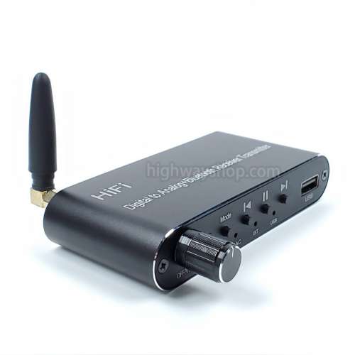 4 IN 1 藍牙5.1發射接收 + 光纖解碼轉換器 MP3播放器