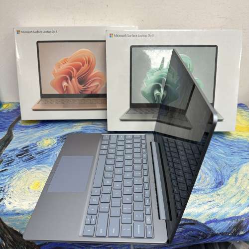 (全新迷你微軟手提電腦🔥)Microsoft Surface Laptop GO 3 12.4吋/i5-1235/8GB Ram/...