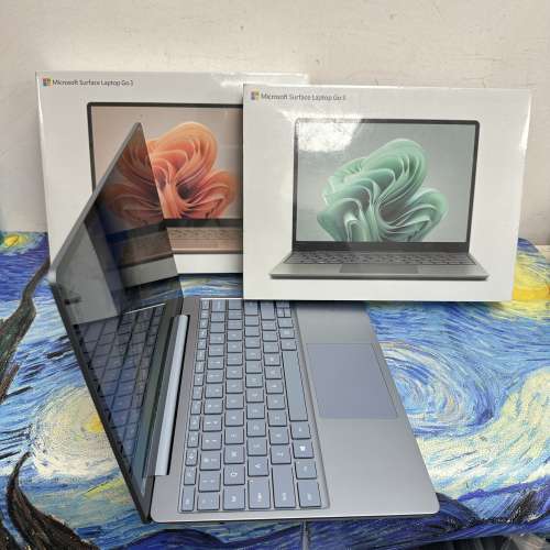 (全新迷你微軟手提電腦🔥)Microsoft Surface Laptop GO 3 12.4吋/i5-1235/8GB Ram/...