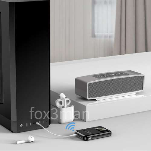 新款多功能 藍牙 FM 雙向發射接收器 MP3播放器 內置充電