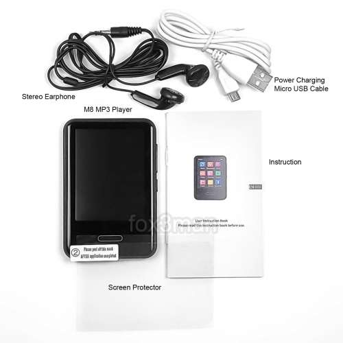 2.8吋觸屏藍牙MP3播放器 Music Player Voice Recorder 16GB內存 可插TF卡