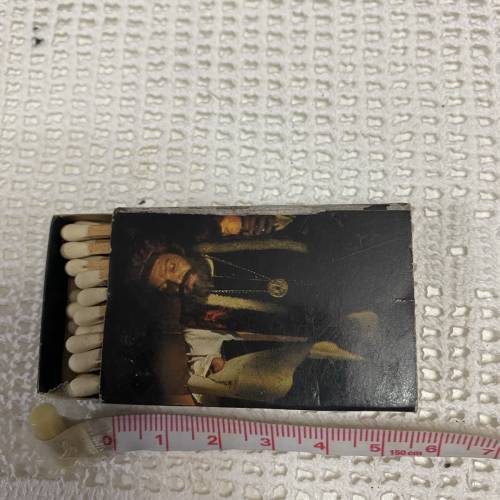 1980年代香港馬可波羅酒店的復古火柴盒