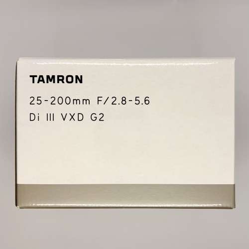 [99%新][水貨] 騰龍 TAMRON 25-200mm F/2.8-5.6 Di III VXD G2 E-mount (Model A075)