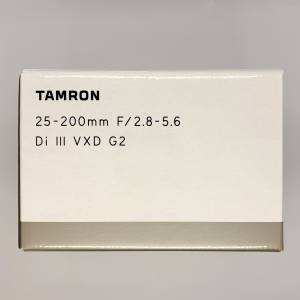 [99%新][水貨] 騰龍 TAMRON 25-200mm F/2.8-5.6 Di III VXD G2 E-mount (Model A075)