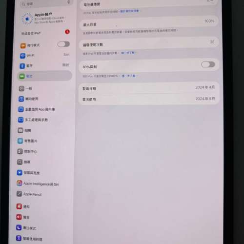 Mon花100電 Ipad pro m4 13吋 256gb黑色 wifi