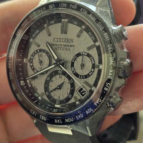 Citizen Attesa Satellite Wave GPS CC4055 - 14H (100% New)