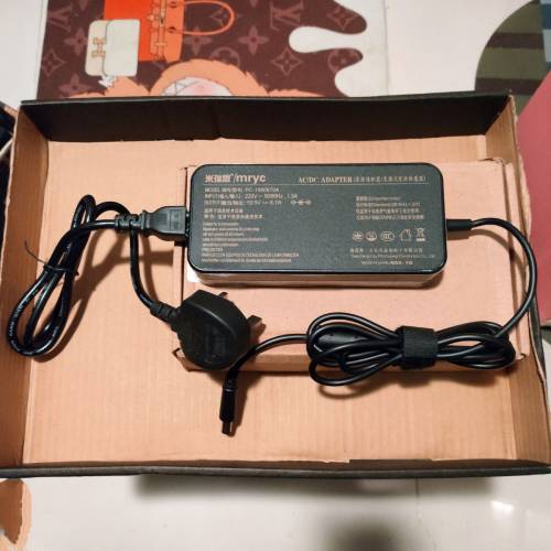 99%勁新原裝mryc PC-1950670A 19.5V 6.7A手提電腦充電器 全套有盒