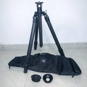 Leofoto LM-324C碳纖維三腳架連DC-364C升降中軸