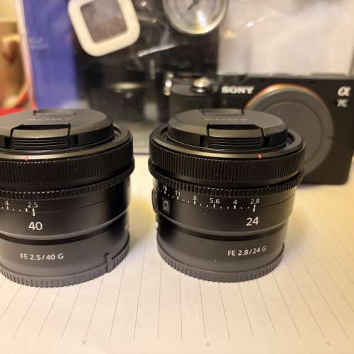 Sony Alpha A7C + 24mm F2.8G + 40mm F2.5G
