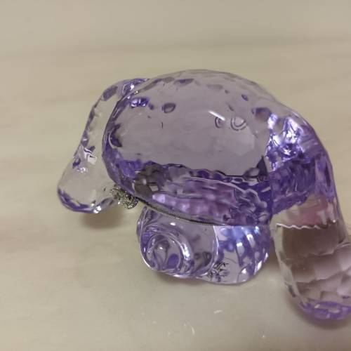 全新入口仿水晶石小鴨動物［金色］或任何一款陳列小擺設