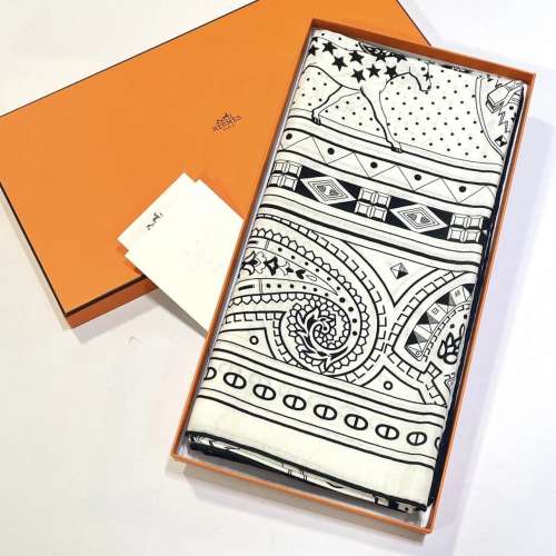 （代購）愛馬仕 Hermes 70% Cashmere 圍巾140