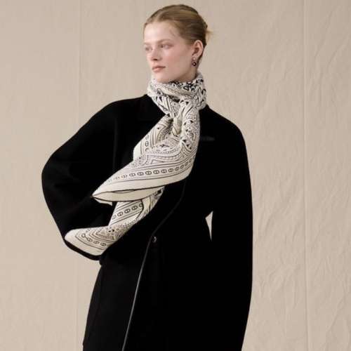 （代購）愛馬仕 Hermes 70% Cashmere 圍巾140