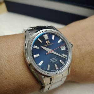 荀價平售💙超靚籃面💙金字Grand Seiko 60週年款SLGH003限量1000隻，2021年表，超新...