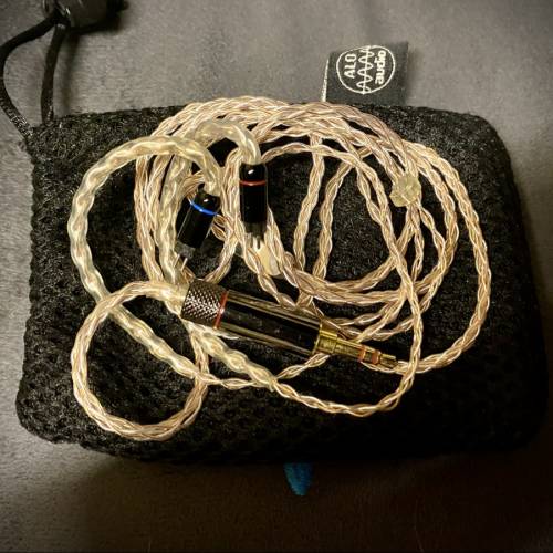 ALO Audio Reference 8 2-pin to 3.5mm 耳機升級線 鍍銀鍍銅線