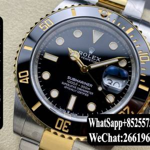 Rolex 勞力士 submariner m126613ln-0002 40mm 金鋼勞 間金
