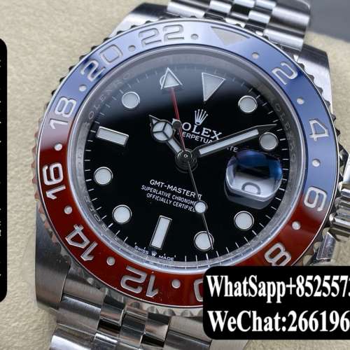 Rolex 勞力士 gmt 可樂圈 m126710blro-0001 40mm
