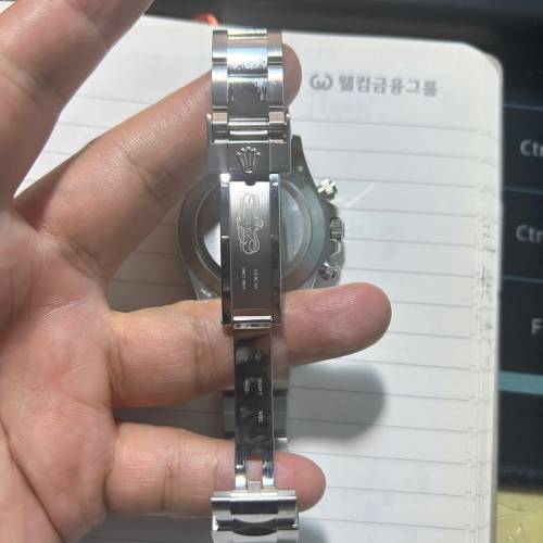 頂級玩具 配種 vs daytona rolex 116506 冰藍迪 cal.4130機芯