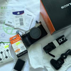 剛買一個月 Sony a7CR 銀色 行貨有單有盒有保養