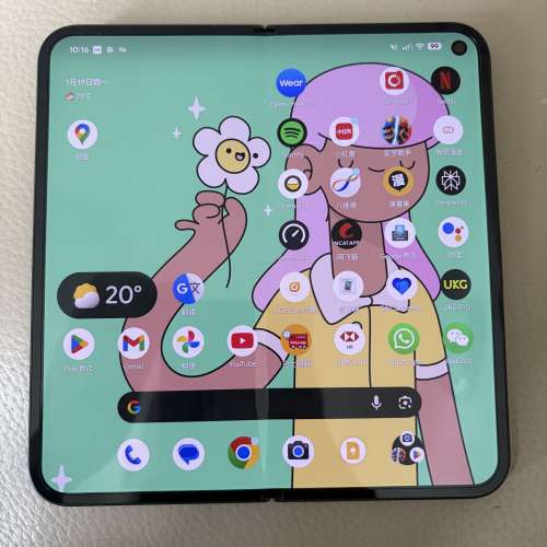 Google pixel 9 fold 美版256 黑色