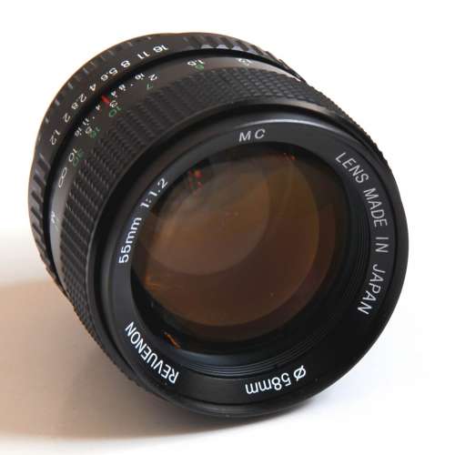 99%新 Revuenon  55mm f1.2 MC (Tomioka)