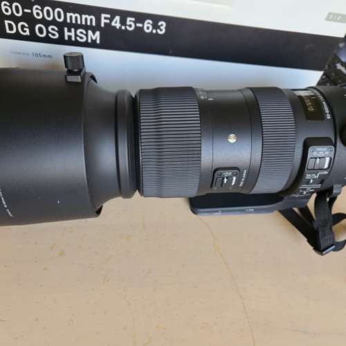 Sigma 60-600mm Canon ef mount
