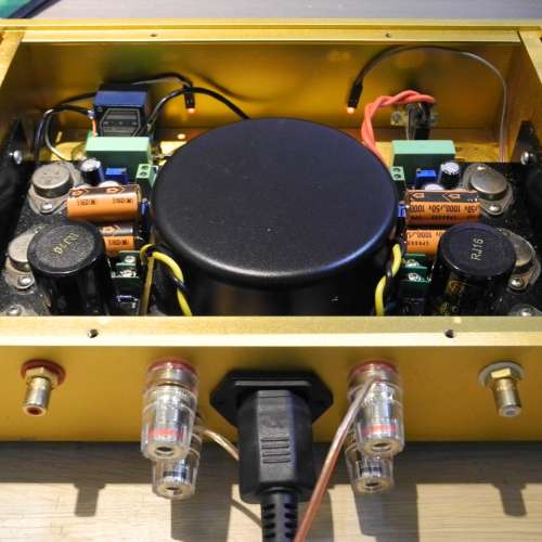 高仿Krell 純後級 (土豪金)