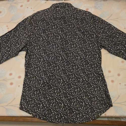 國際知名品牌 Club Monaco shirt 男士長袖襯衫, 卹衫一件, 流線 cutting，有型有格...