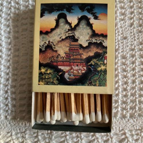 收藏品：香港九龍香格里拉酒店的火柴盒