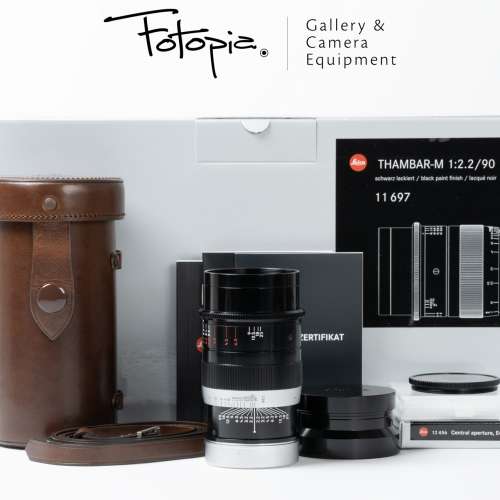 || Leica Thambar-M 90mm F2.2 - 11697 with full packing ||