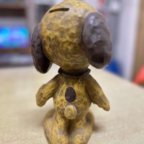 Vintage Snoopy Decoration Coin Bank Collectible Figurines Toys 經典史路比擺設