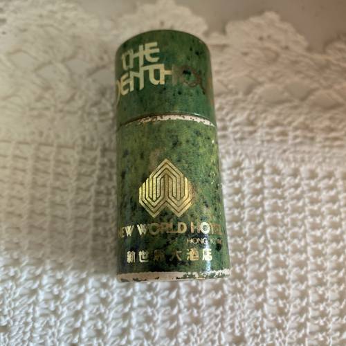 收藏品：新世界大酒店火柴盒（圓柱型）