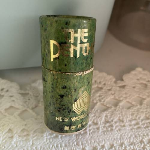 收藏品：新世界大酒店火柴盒（圓柱型）