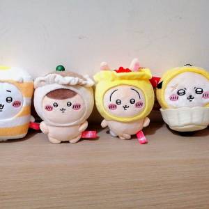 Chiikawa day 飲茶系列 | 烏薩奇燒賣兔公仔吊飾| 栗子牛肉燒賣公仔| 吉伊千層糕公仔...