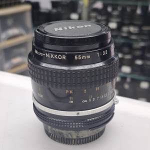 NIKON MICRO-NIKKOR 55MM F3.5 Ai MOUNT